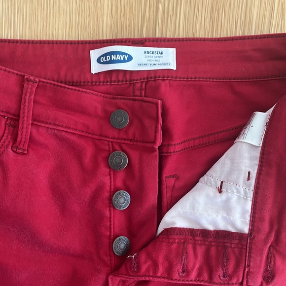 Old Navy ROCKSTAR Super Skinny High Rise - Picture 2 of 4